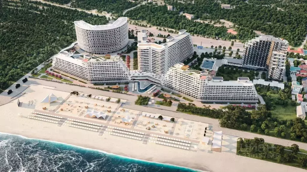 Студия Крым, Саки ул. Морская (24.52 м) - Фото 1