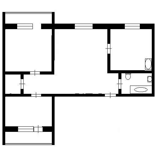 3-к кв. Московская область, Сергиев Посад просп. Красной Армии, 207б ... - Фото 2