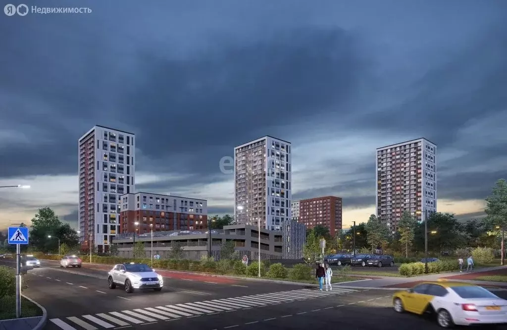 2-комнатная квартира: Тюмень, жилой комплекс Ботаника (63.7 м) - Фото 1