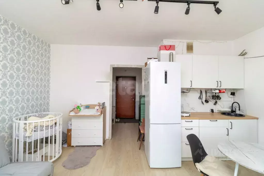 Студия Тюменская область, Тюмень ул. Газопромысловая, 8 (28.4 м) - Фото 2