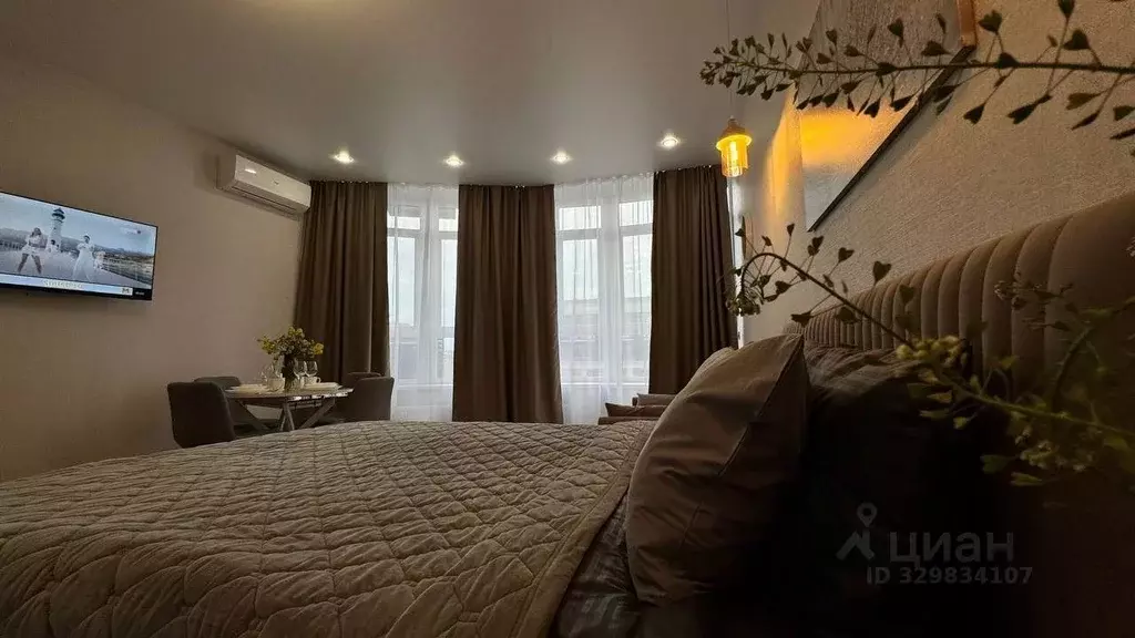 Студия Краснодарский край, Краснодар ул. Ивана Беличенко, 90к2 (34.0 ... - Фото 2