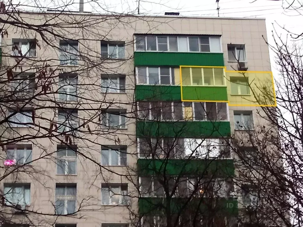 Свободной планировки кв. Москва бул. Матроса Железняка, 13А (38.3 м) - Фото 2