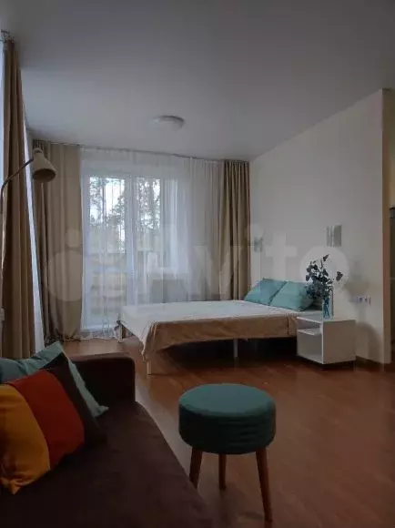 1-к. квартира, 41 м, 6/6 эт. - Фото 1
