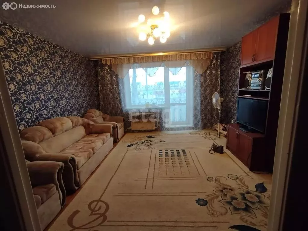 1-комнатная квартира: Прокопьевск, микрорайон Тырган, 10-й микрорайон, ... - Фото 1