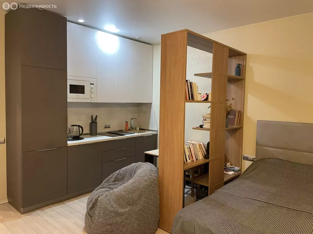 Квартира-студия: Екатеринбург, улица Николая Островского, 2 (28.8 м) - Фото 1