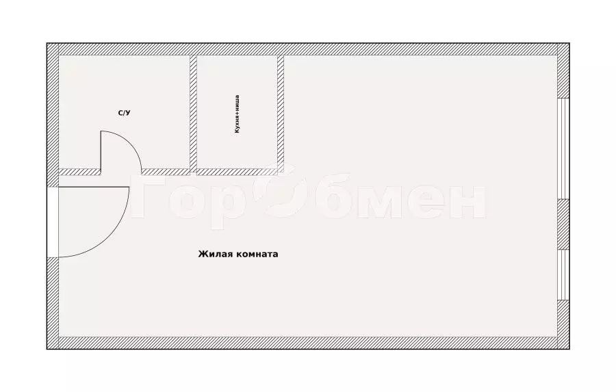 Квартира-студия: Москва, улица Лётчика Осканова, 6 (26.2 м) - Фото 1