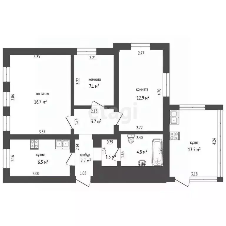 Дом в Ярославская область, Ярославль пос. Творогово, 13-я линия, 17 ... - Фото 2