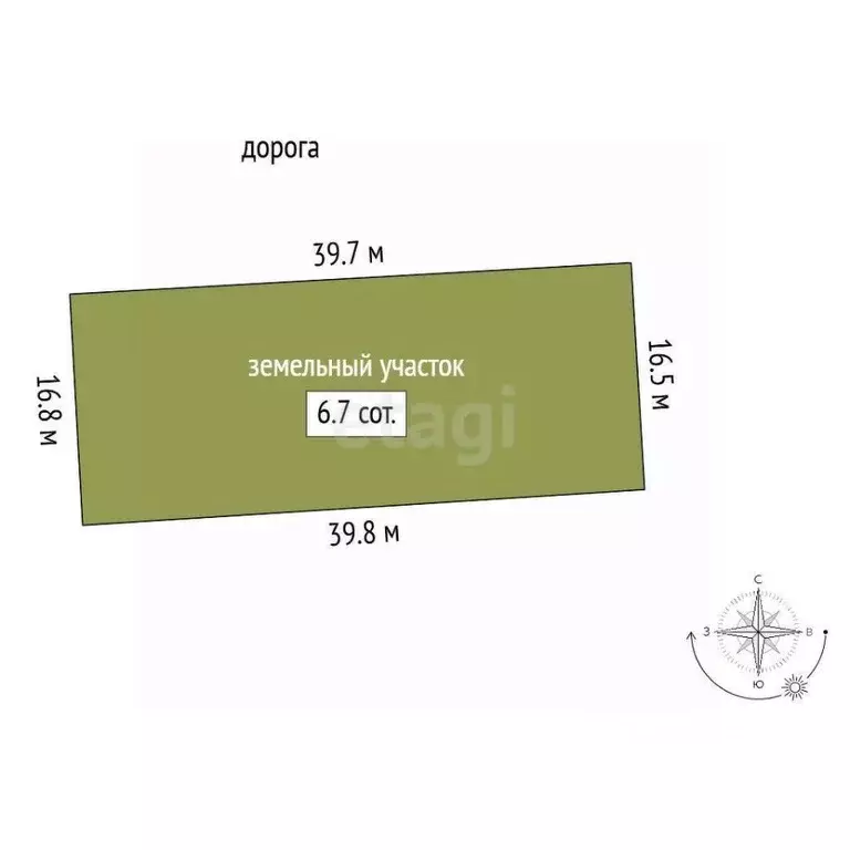 Участок в Башкортостан, Стерлитамакский район, Казадаевский сельсовет, ... - Фото 2