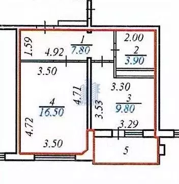 1-к кв. чувашия, чебоксары ул. п.в. дементьева, 6к2 (38.0 м) - Фото 0