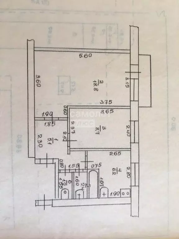 2-к кв. Краснодарский край, Анапа ул. Толстого, 60 (42.4 м) - Фото 2