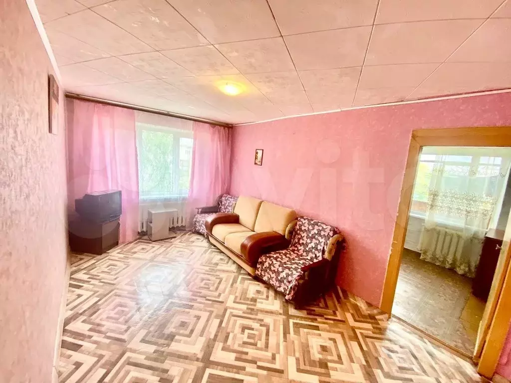 3-к. квартира, 52,1 м, 5/5 эт. - Фото 0