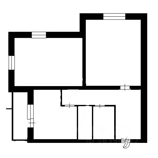2-к кв. Татарстан, Казань ул. Ноксинский Спуск, 21 (65.2 м) - Фото 2