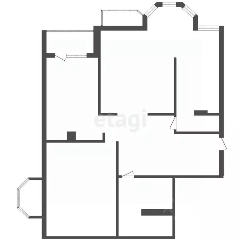 3-к кв. Челябинская область, Озерск Иртяшская ул., 2 (103.8 м) - Фото 1