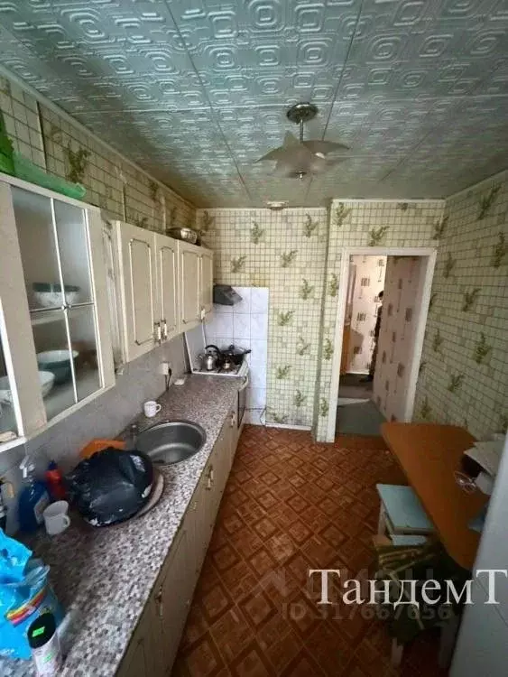 1-к кв. Омская область, Любинский район, Красный Яр рп Дорожная ул., 9 ... - Фото 0