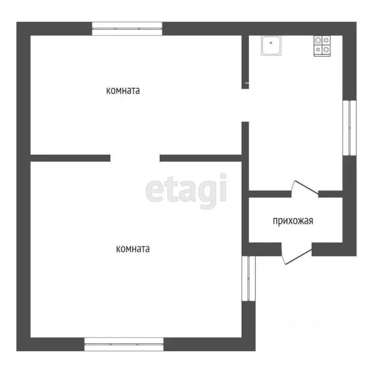 Дом в Саратовская область, Балашов Крайняя ул. (44 м) - Фото 2