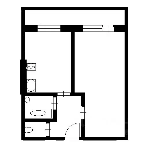 1-к кв. Санкт-Петербург просп. Большевиков, 21 (30.5 м) - Фото 2