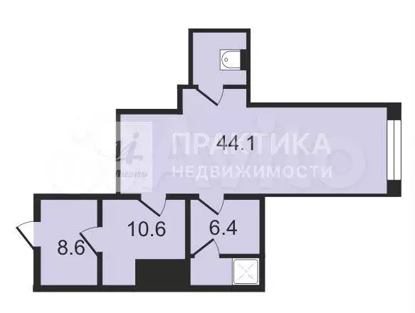 Продам торговое помещение, 78.1 м - Фото 0