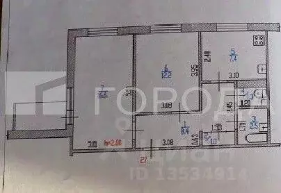 2-к кв. Алтайский край, Барнаул ул. Петра Сухова, 68 (49.4 м) - Фото 2