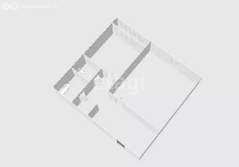 1-комнатная квартира: Троицкое, улица Матросова, 15к9 (44.7 м) - Фото 1