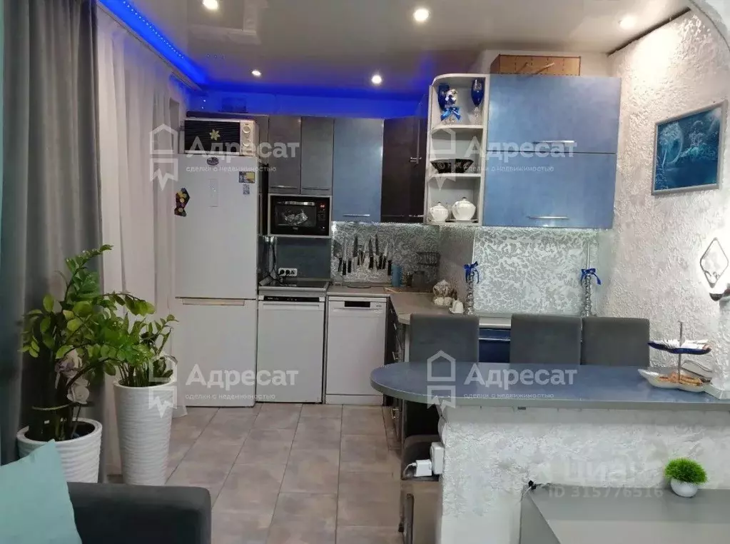 4-к кв. Волгоградская область, Волгоград Рионская ул., 22 (69.5 м) - Фото 1