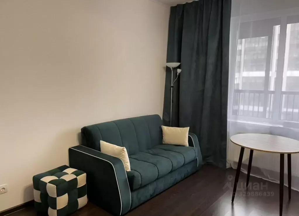 Студия Санкт-Петербург аллея Арцеуловская, 19 (29.0 м) - Фото 1