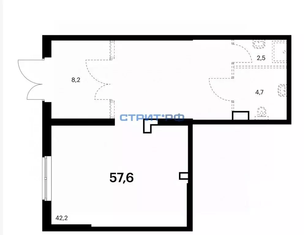 Торговая площадь в Московская область, Котельники Новая ул., 3 (60 м) - Фото 2
