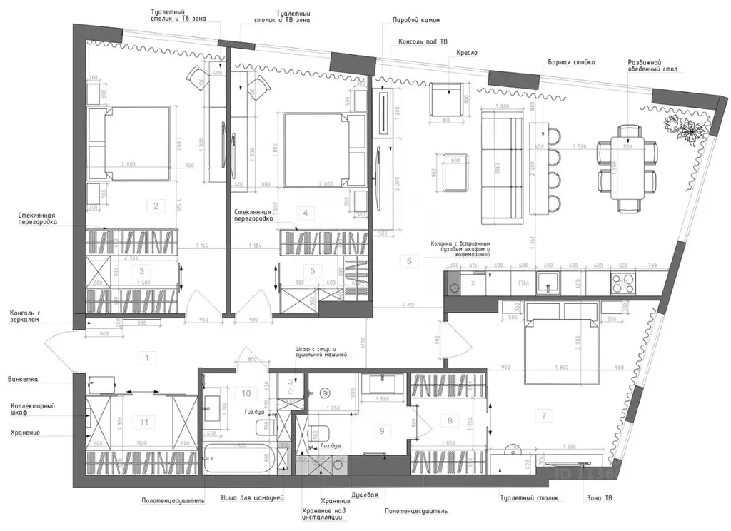 4-к кв. Москва Мытная ул., 40к4 (131.0 м) - Фото 1