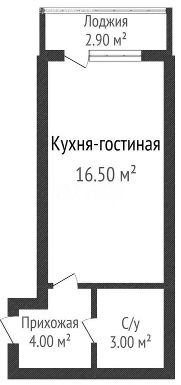 Квартира-студия: Краснодар, Измаильская улица, 74к2 (23.5 м) - Фото 0