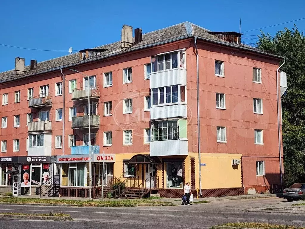 1-к. квартира, 31,8 м, 4/4 эт. - Фото 1