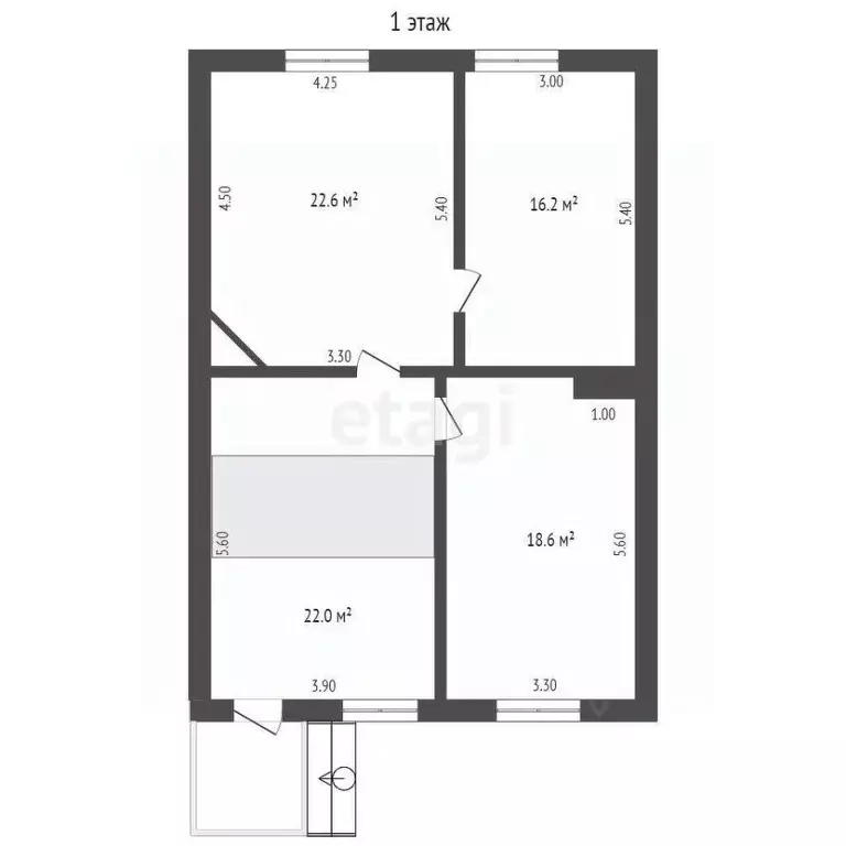 Дом в Ростовская область, Таганрог Средняя ул., 19А (155 м) - Фото 1