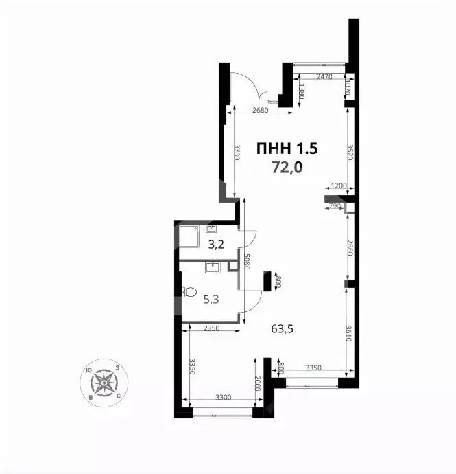Помещение свободного назначения в Московская область, Химки ул. 1-я ... - Фото 2