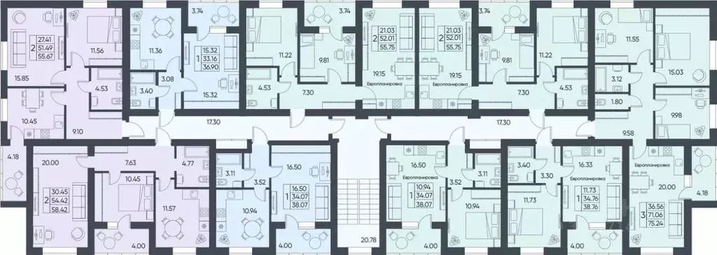 3-к кв. Саратовская область, Татищево рп  (75.24 м) - Фото 1