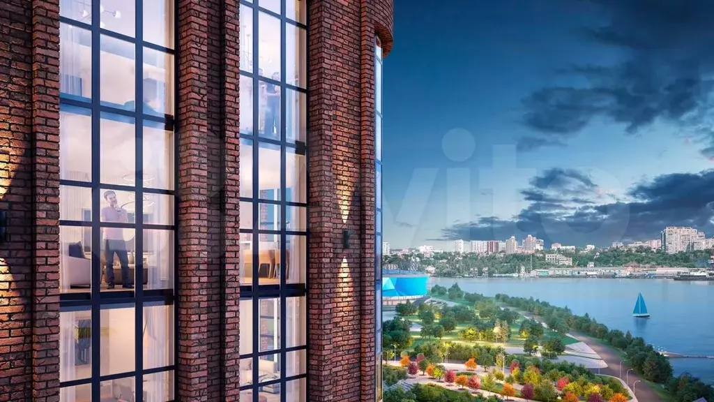 2-к. квартира, 62,5 м, 23/24 эт. - Фото 1
