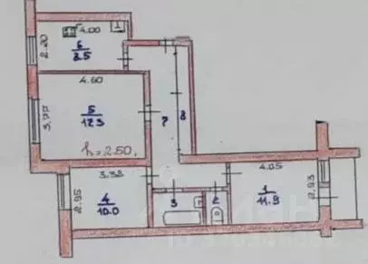 3-к кв. Ярославская область, Тутаев просп. 50-летия Победы, 4 (62.6 м) - Фото 2