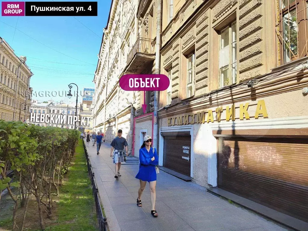 Торговое у Невского 1 этаж, Пушкинская ул - Фото 1
