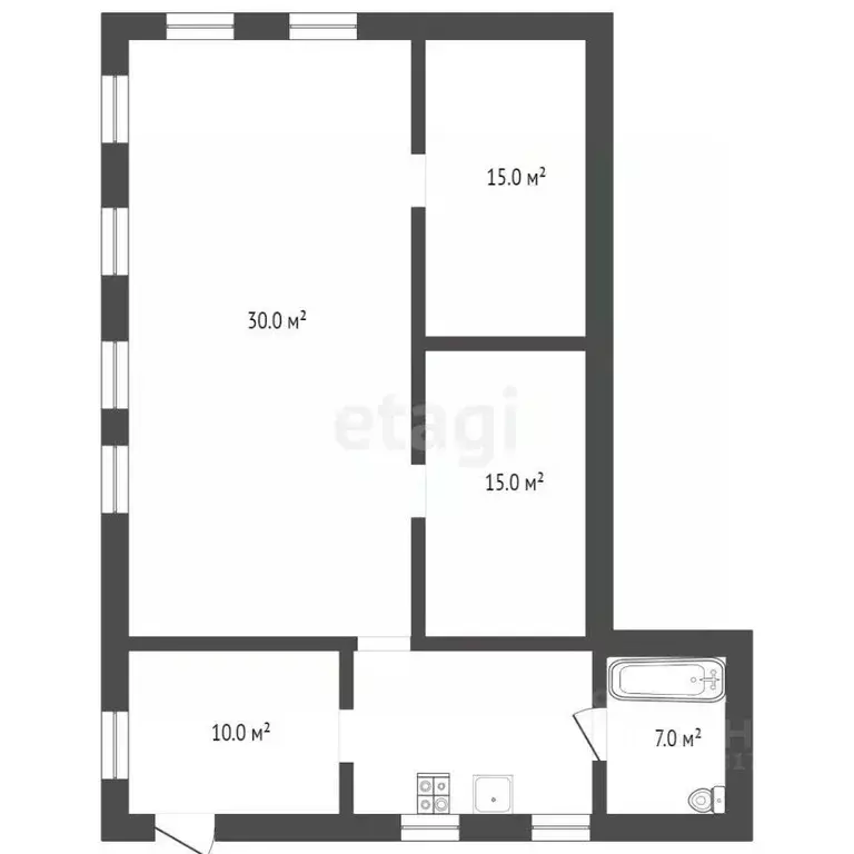 Дом в Брянская область, Брянский район, Глинищевское с/пос, с. ... - Фото 2