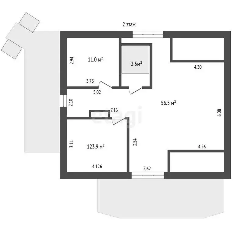 Дом в село Репное, коттеджный посёлок Успешный, Живописная улица ... - Фото 2