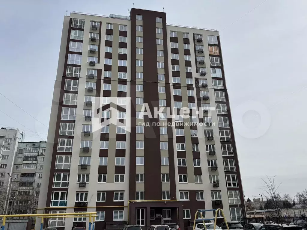 1-к. квартира, 38,8 м, 4/14 эт. - Фото 0