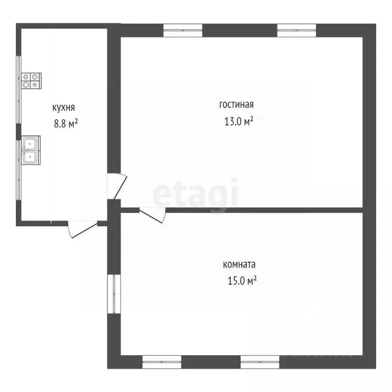 Дом в Крым, Судак муниципальный округ, с. Переваловка ул. Ленина (37 ... - Фото 2