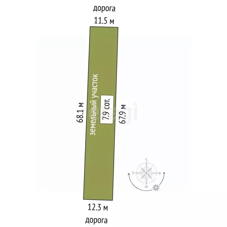 Участок в Тюменская область, Тюмень Степное садовое товарищество,  ... - Фото 1