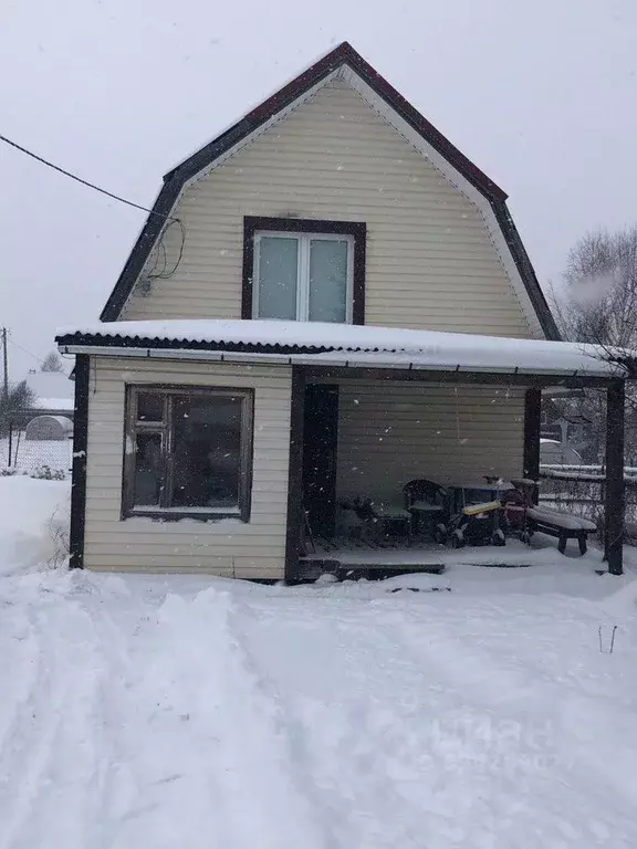 Дом в Ленинградская область, Приозерский район, Сосновское с/пос, д. ... - Фото 1