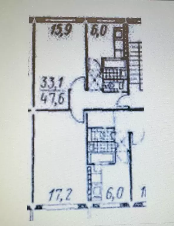 2-к кв. Московская область, Подольск Сосновая ул., 8 (47.7 м) - Фото 1