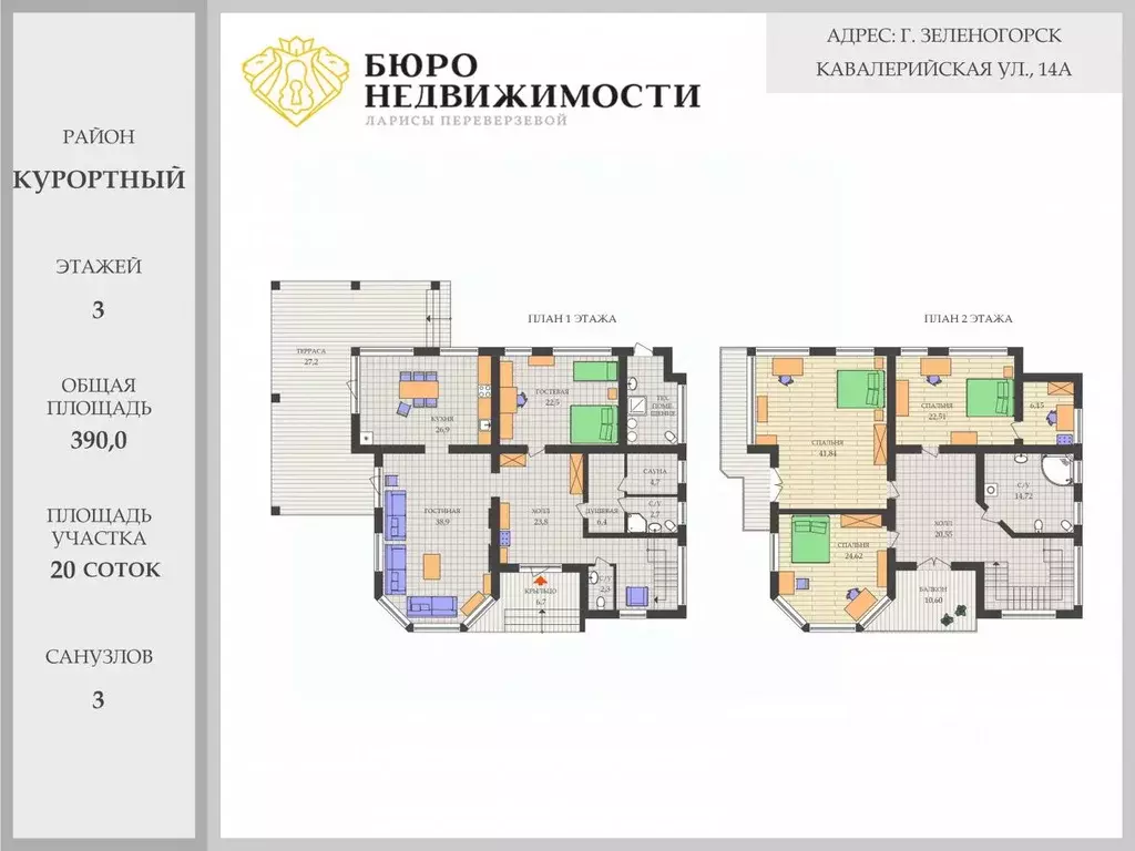 Дом в Санкт-Петербург, Санкт-Петербург, Зеленогорск Кавалерийская ул., ... - Фото 2