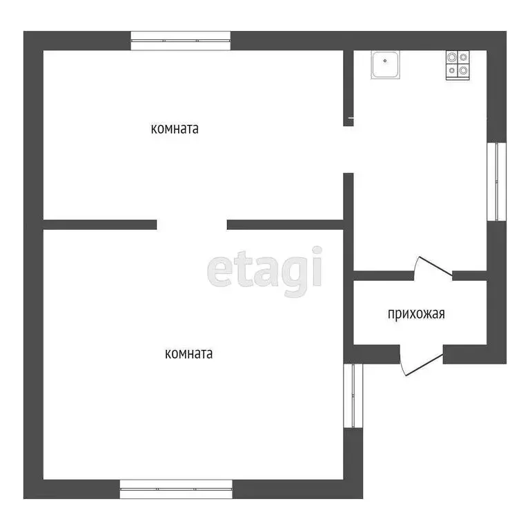 Дом в Балашов, Крайняя улица (43.5 м) - Фото 1
