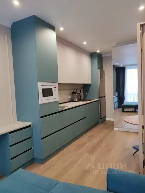 Студия Москва Новоостаповская ул., 20 (25.1 м) - Фото 1