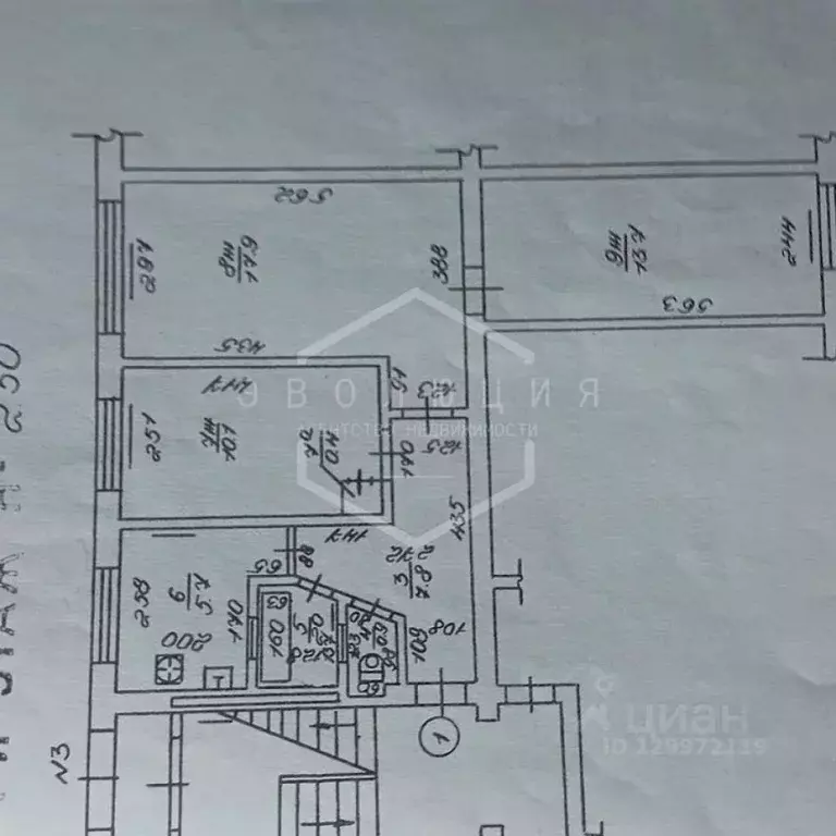 3-к кв. Калининградская область, Калининград ул. Аллея Смелых, 3 (58.5 ... - Фото 2