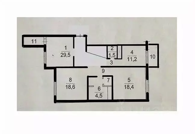 3-к кв. Московская область, Котельники ул. Кузьминская, 11 (96.0 м) - Фото 2