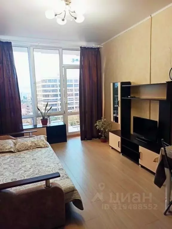 1-к кв. Краснодарский край, Сочи Светлана мкр, ул. Лысая Гора, 27/16 ... - Фото 1