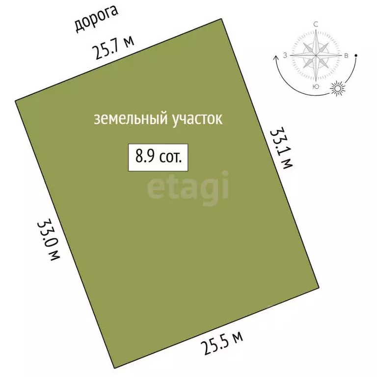 Участок в Тюменская область, Тюменский муниципальный округ, с. Успенка ... - Фото 1