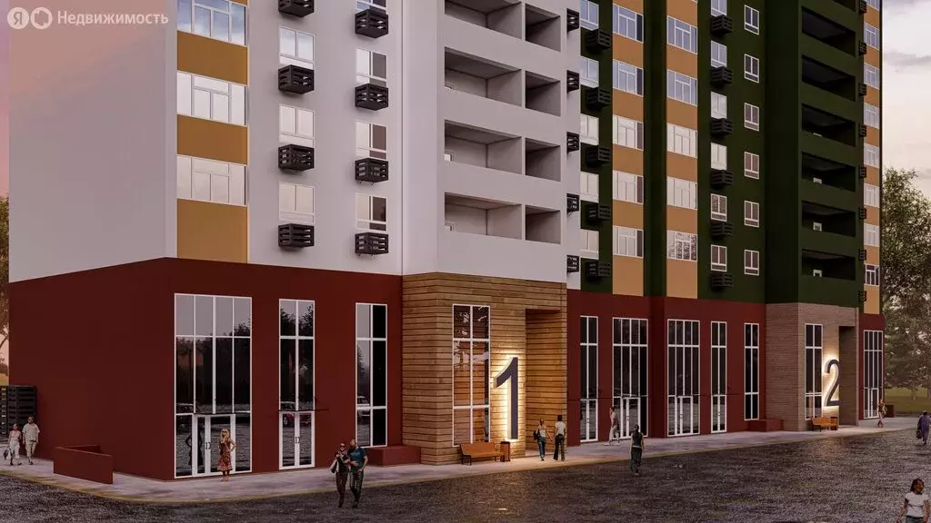 2-комнатная квартира: Оренбург, улица Ткачёва, 16/1 (55.3 м) - Фото 2